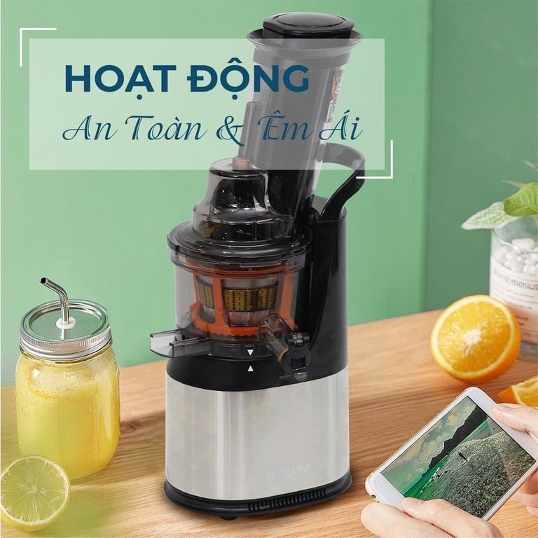 MÁY ÉP CHẬM KALITE KL-565