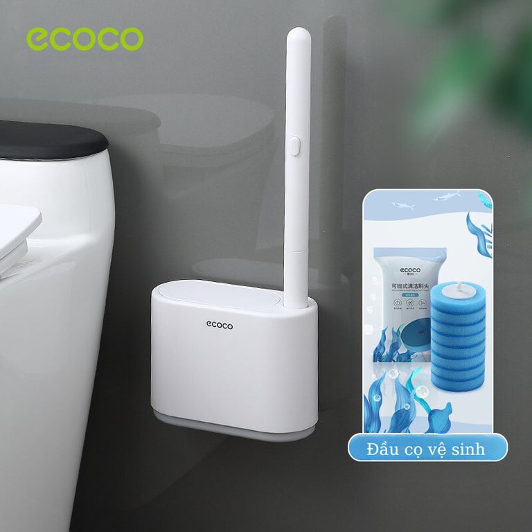 Bộ Cọ Vệ Sinh Ecoco E2132 Kèm 16 Đầu Bàn Chải