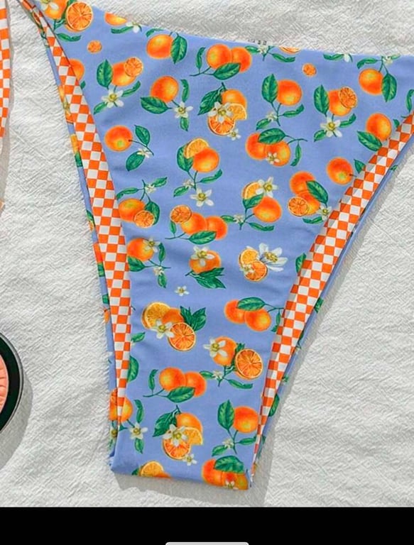 Bikini hoa xanh
