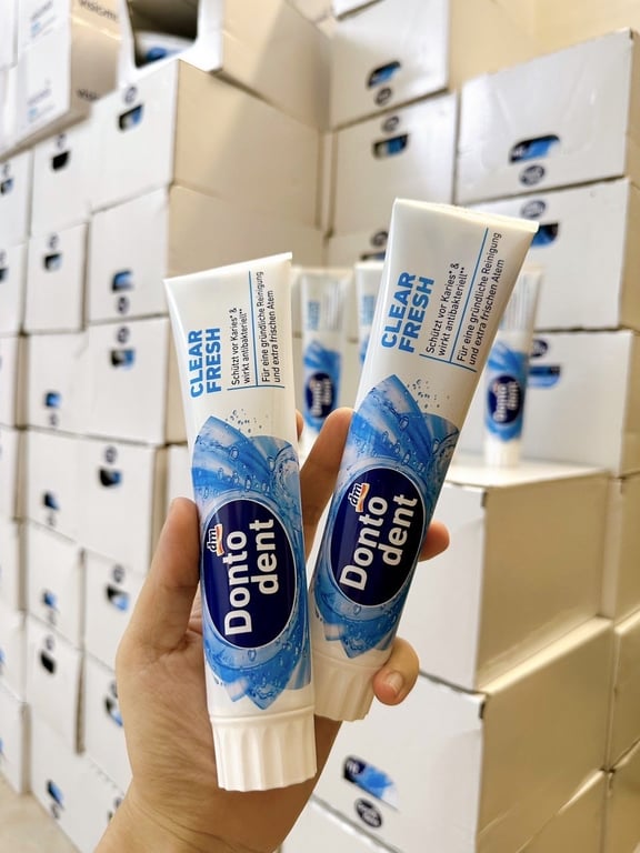 Kem đánh răng Donto Dent của Đức