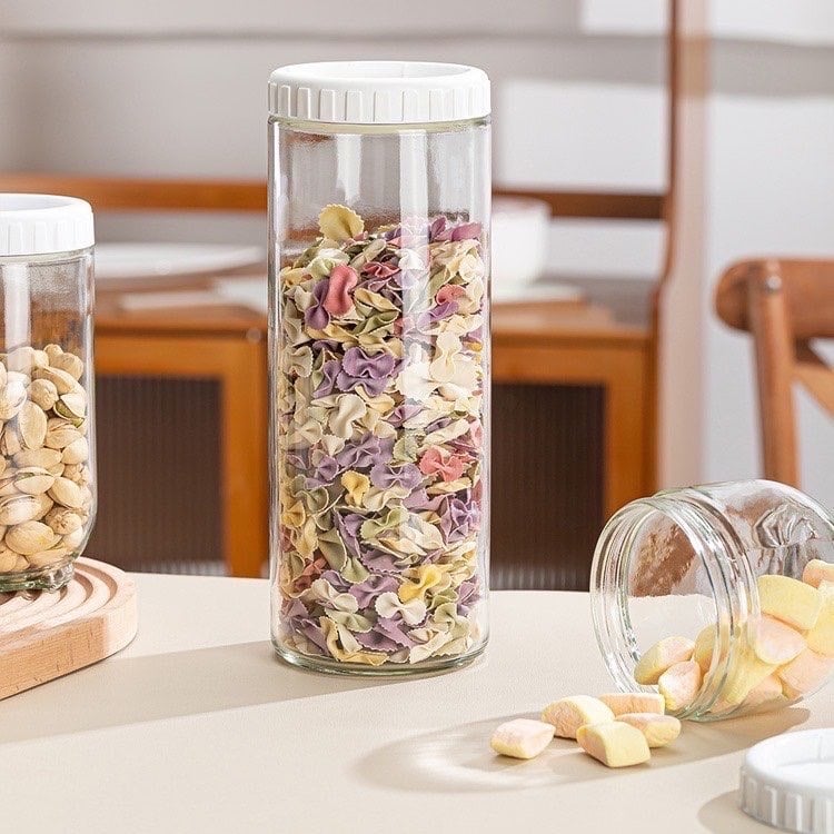 SÉT 5 HỘP ĐỰNG THỰC PHẨM BẰNG THUỶ TINH JINGBOLI