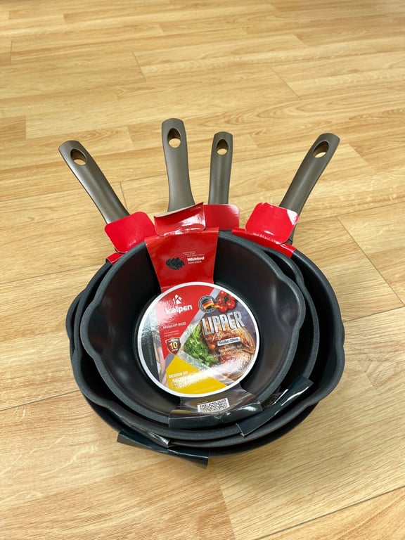 CHẢO CHỐNG DÍNH ĐÁY TỪ KALPEN LIPPER size: 20cm, 24cm, 26cm, 28cm