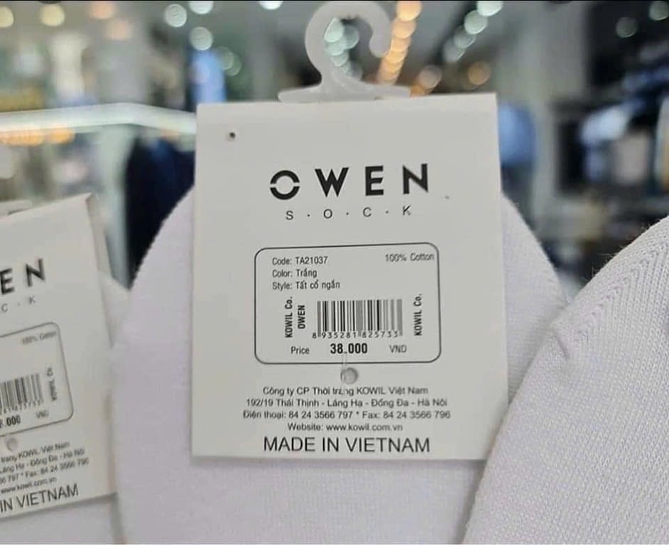 Set 10 đôi tất owen