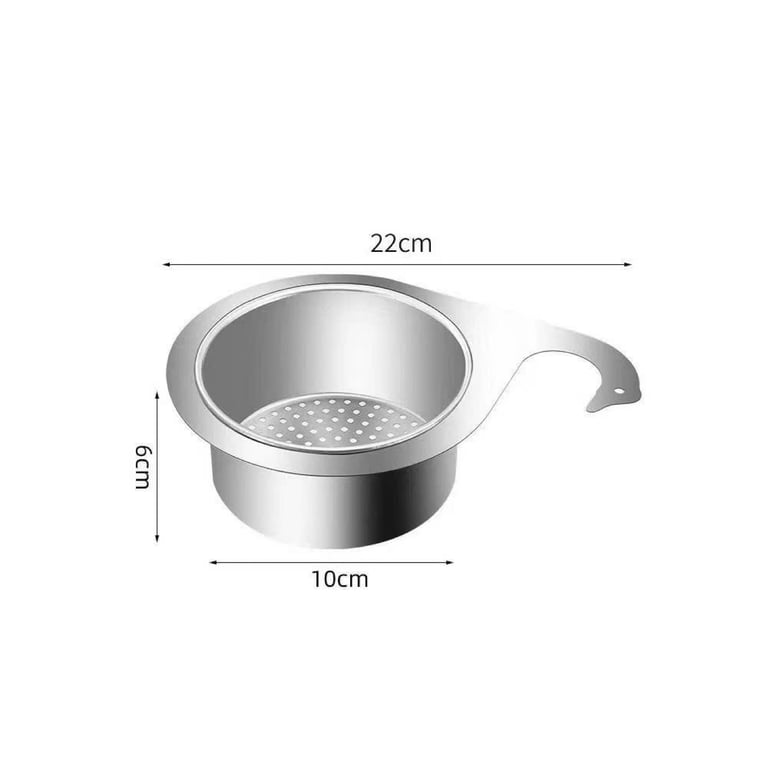 Giỏ Đựng Rác Inox 201 Thiên Nga TDG Treo Vòi Nước Đa Năng