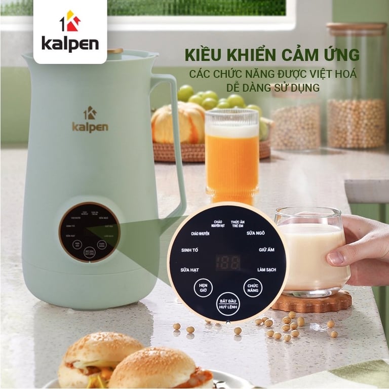 MÁY LÀM SỮA HẠT MINI KALPEN H1 và H2 600ml