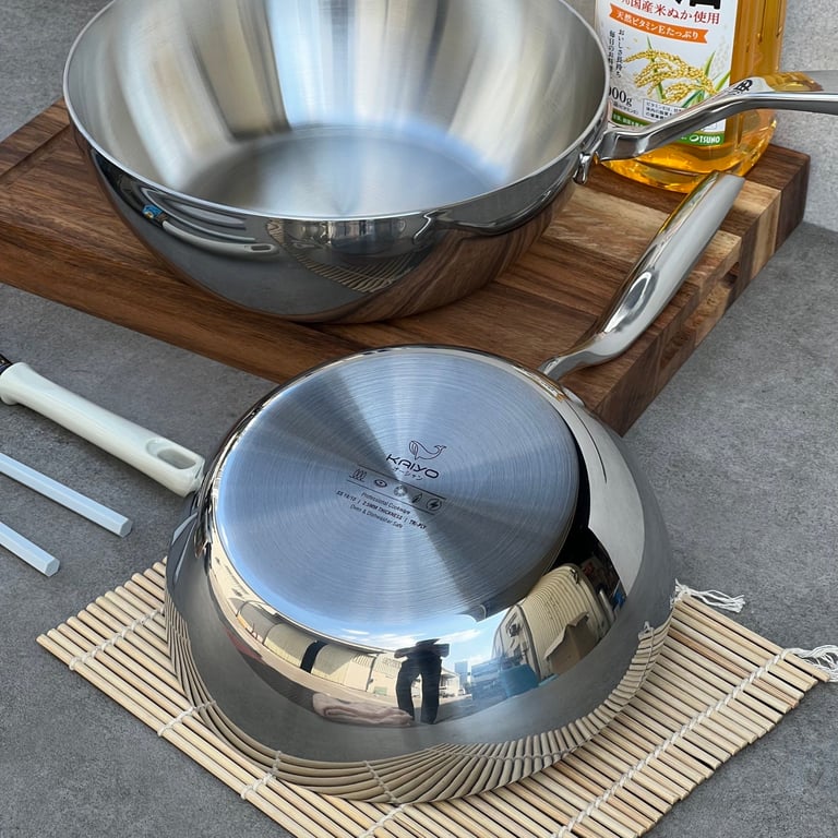 CHẢO INOX KAIYO SÂU LÒNG SIZE 20-24