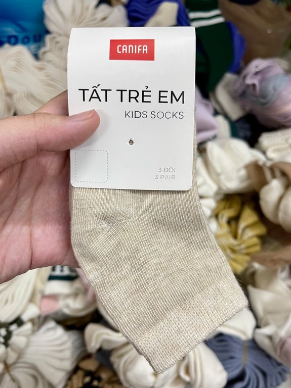 Tất trẻ em Canifa set 3 đôi