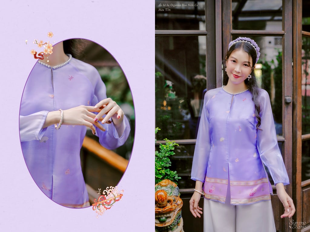 Sumire - Bà ba Hoa Niên Ca tím AA.
