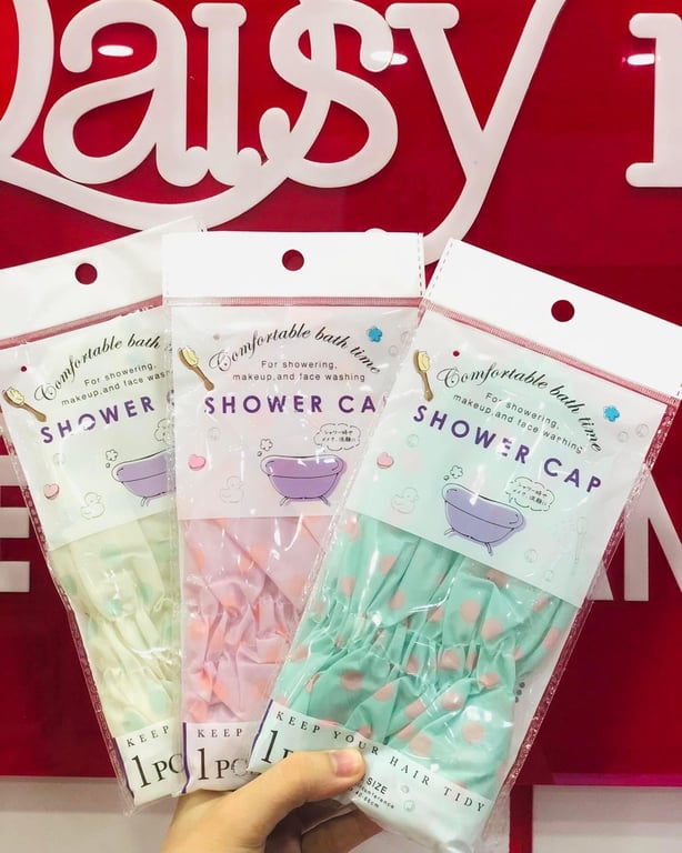 Mũ chụp tóc tắm nilong