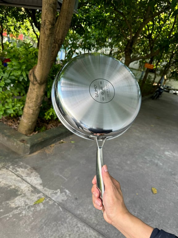 CHẢO CẠN 5 LỚP LIỀN KHỐI 28CM nhà GUME