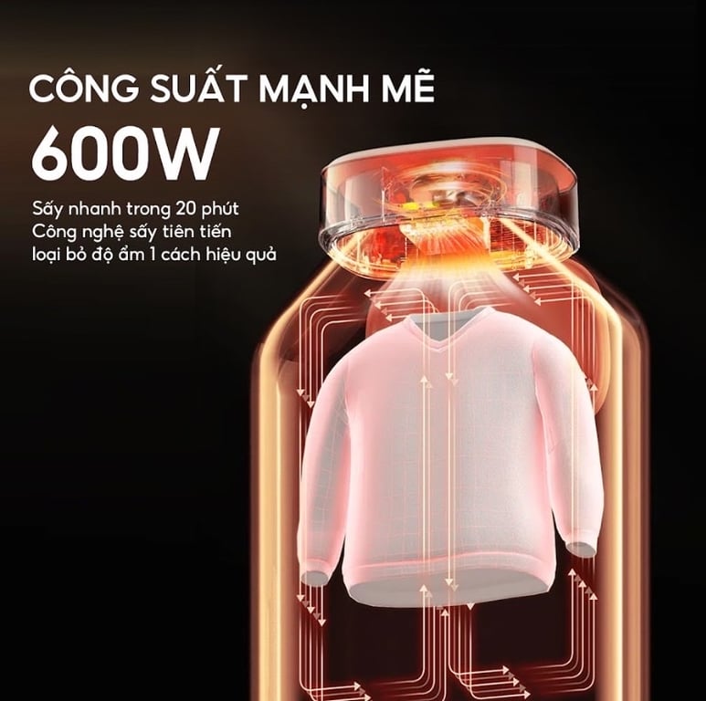 Tủ Sấy Quần Áo Lebenlang LBL6268