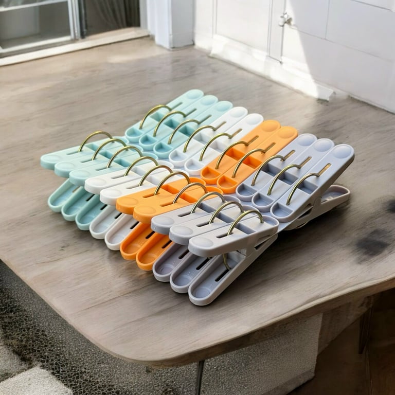 Set 20 kẹp quần áo Kokubo cao cấp siêu đẹp, siêu bền