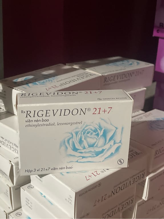 Rigevidon vỉ/28v *h/3 vỉ