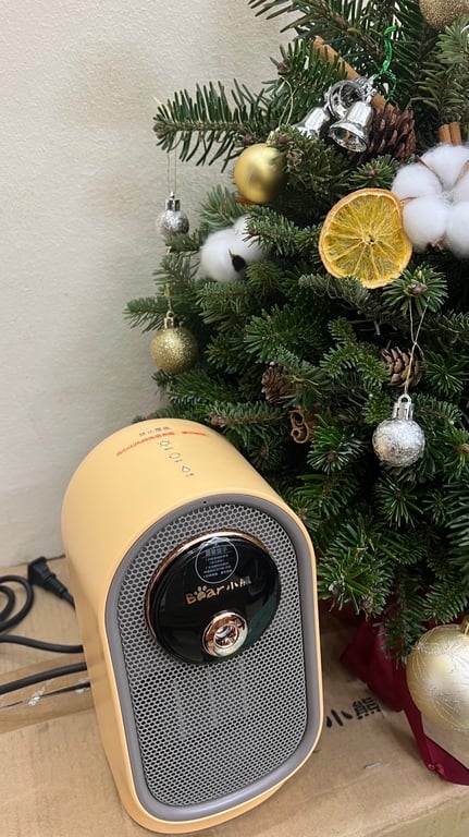 Quạt sưởi để bàn kèm phun sương bù ẩm bear DNQ A08R1