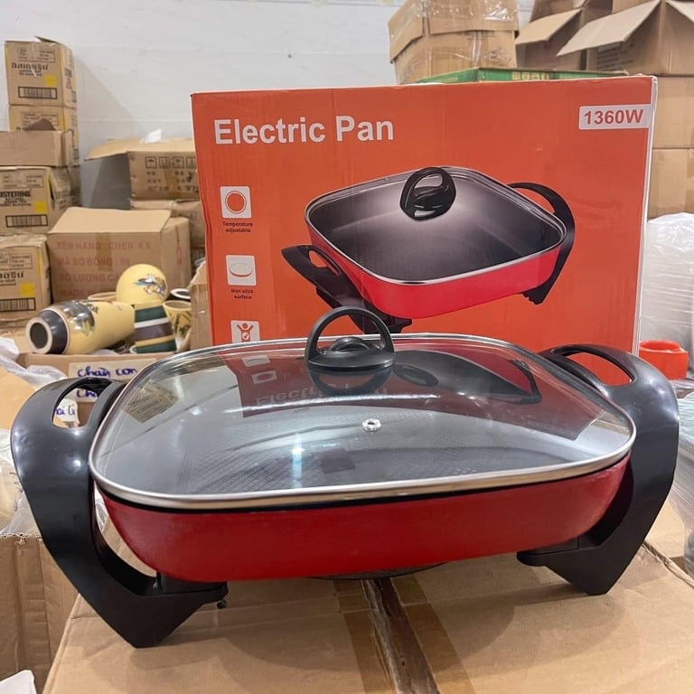 NỒI LẨU ĐIỆN ELECTRIC PAN ĐA NĂNG_  5 LÍT_