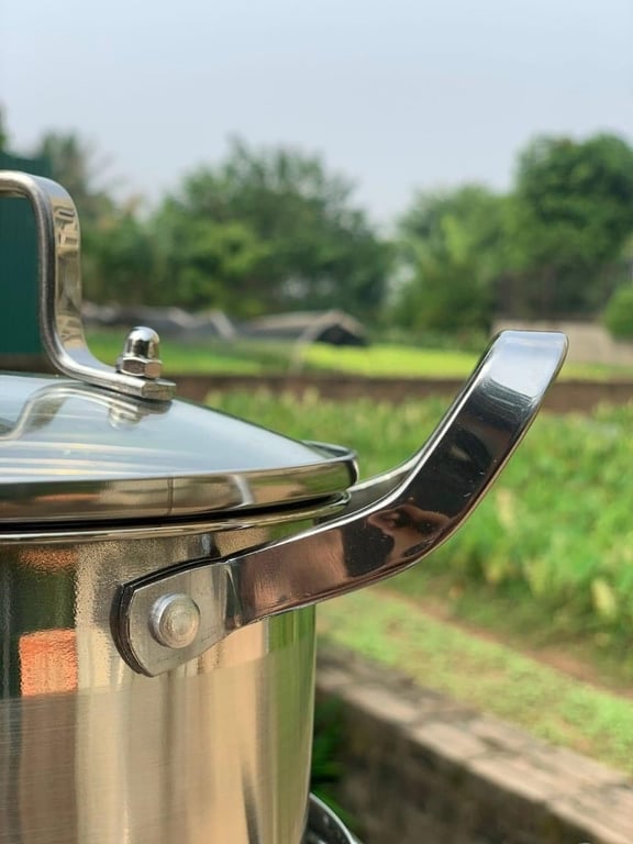 Bộ Nồi INOX 3 Món Đáy 5 Lớp Cores HS35-IP02 Chính Hãng