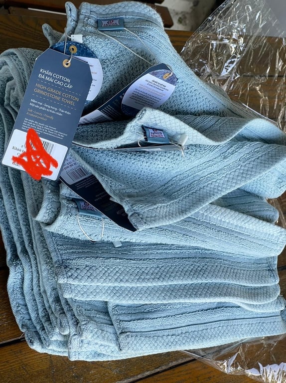 khăn đá mài cao cấp  Hanvico 34x75cm