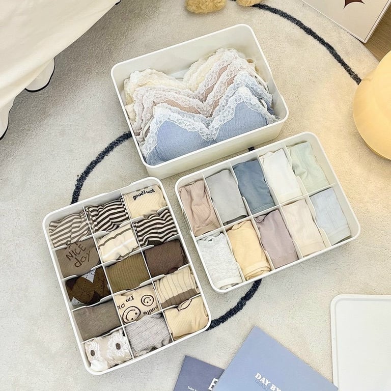 COMBO 3 HỘP ĐỰNG ĐỒ LÓT, Ô GẤP GỌN TIỆN LỢI ❤️