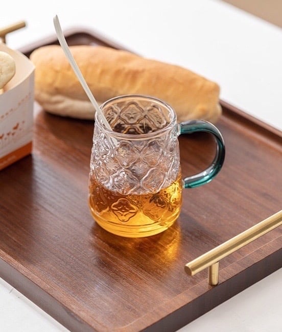 KHAY TRÀ VUÔNG CÓ TAY CẦM PHONG CÁCH NHẬT