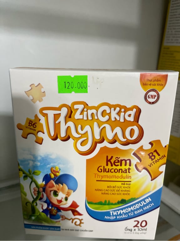 Thymo Zinc nhất tín h/20 ống
