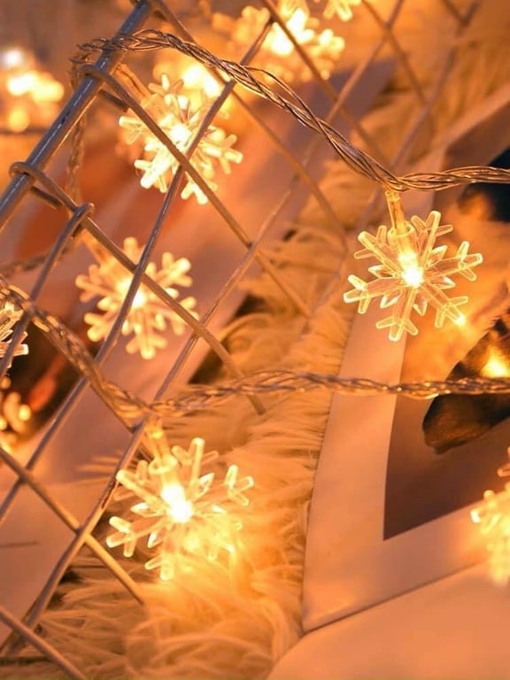 Đèn Trang Trí Hình Bông Hoa Tuyết