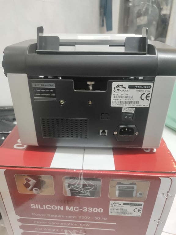 Máy Đếm Tiền Silicon MC-3300