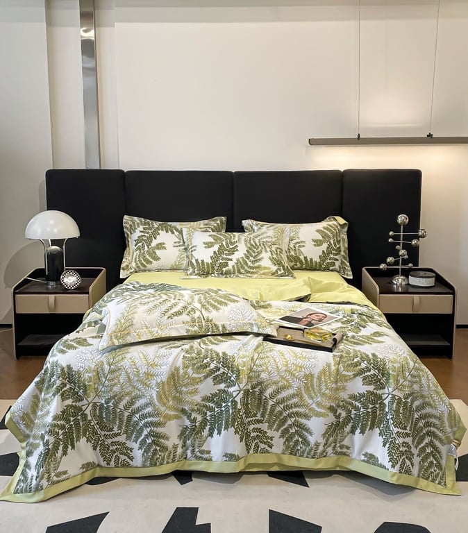 SET CHĂN GA GỐI LỤA THÁI 4 MÓN 𝐓𝐄𝐍𝐂𝐄𝐋  (1)