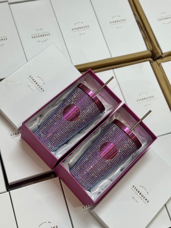 Cốc giữ nhiệt sturbuck màu tím
