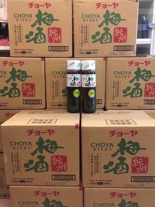 Rượu mơ Choya Kishu Nhật Bản 720 ml