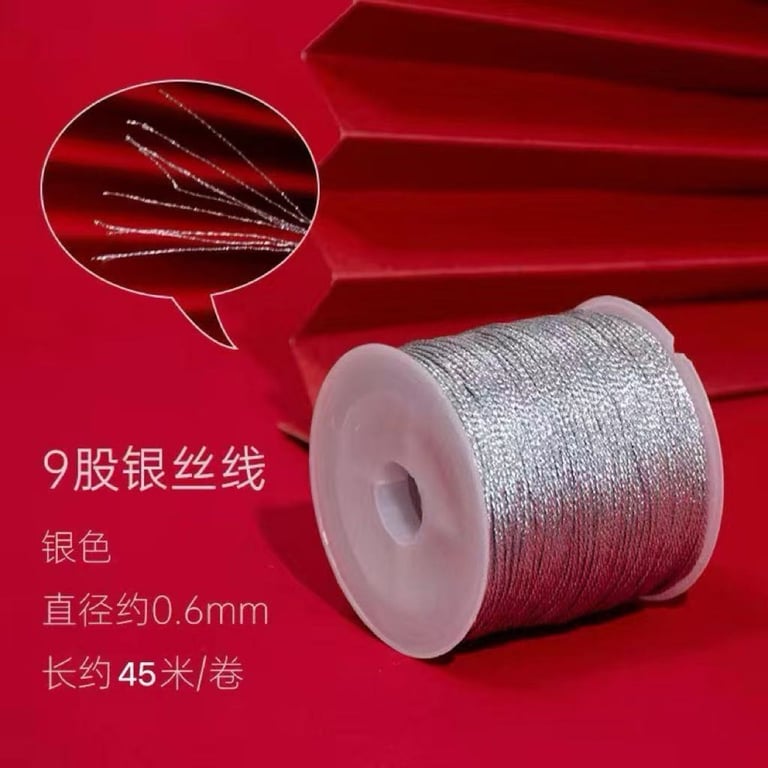 Sợi bạc 3/6/9/12/15 sợi cuộn nhỏ