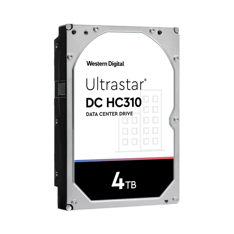 Ổ Cứng HDD WD Ultrastar HC310 4TB 3.5 inch SATA Ultra 512N SE 7K6 256MB Cache 7200RPM HUS726T4TALA6L4