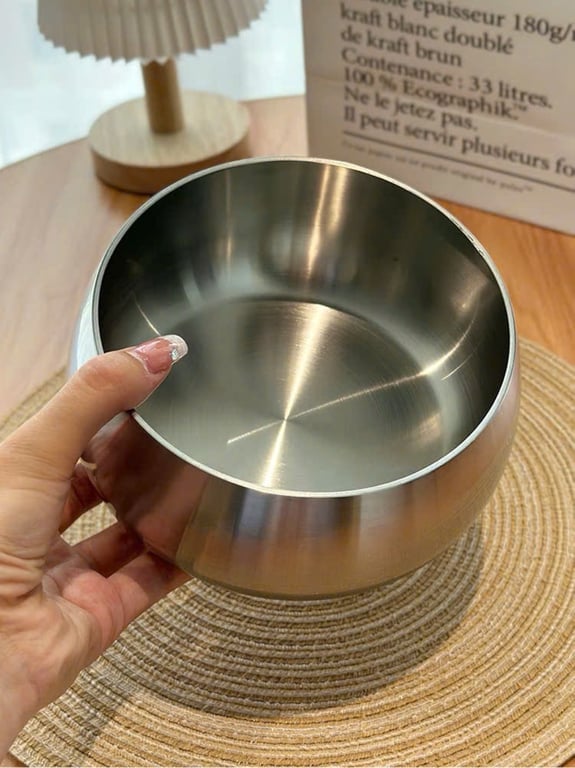 Thố kiêm nồi đa năng inox 18/10 size 14/16cm