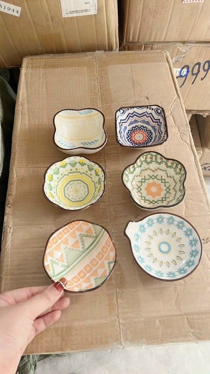 ĐĨA CHẤM PHONG CÁCH NHẬT BẢN