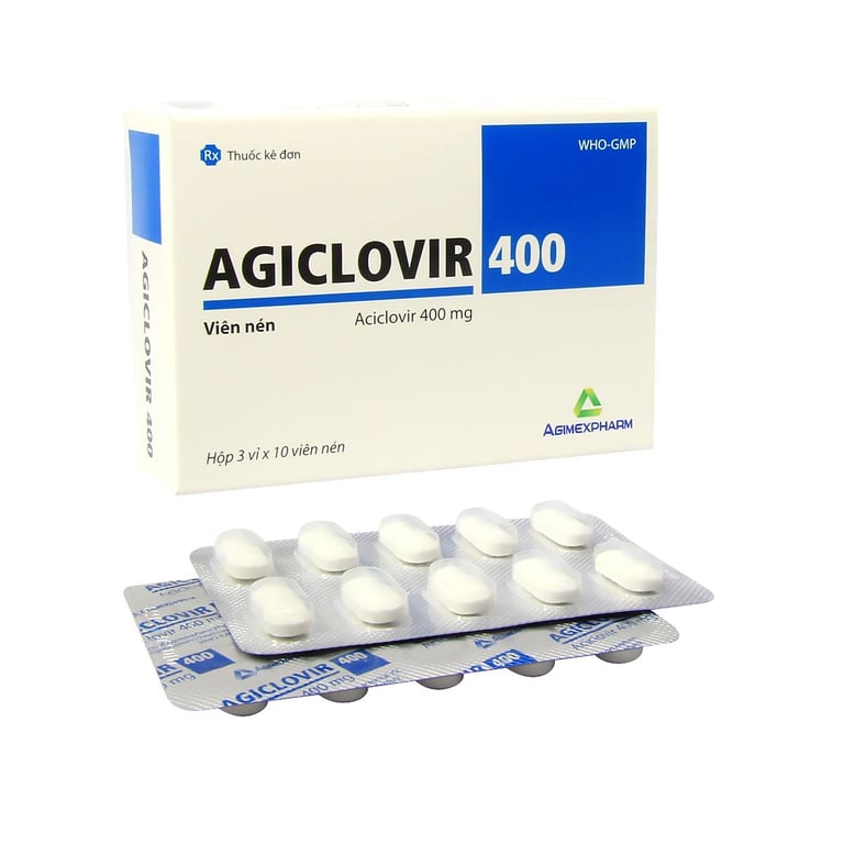 Acyclovir 400mg agi h/30v