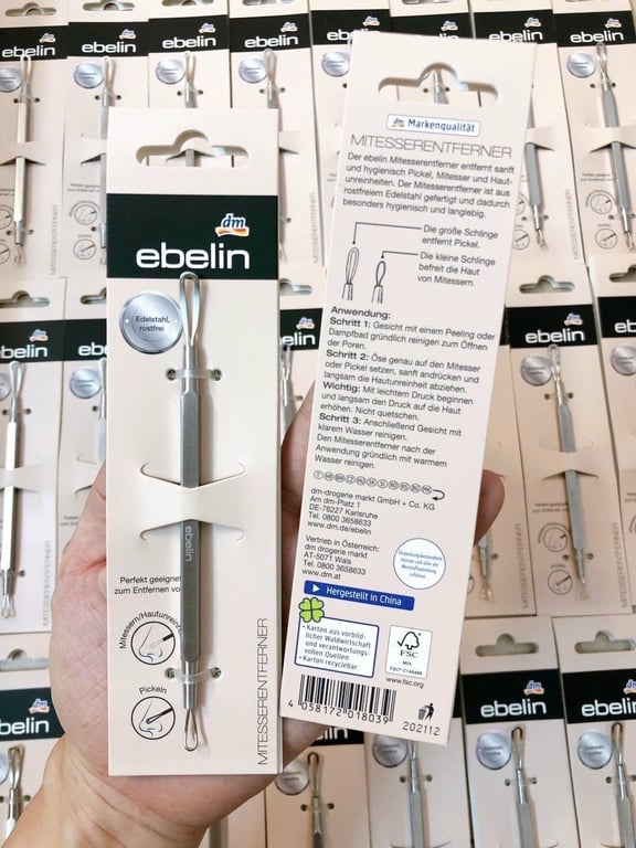 CÂY NẶN MỤN 2 ĐẦU EBELIN