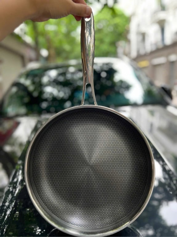 CHẢO BLACKCUBE INOX 3 LỚP ĐÁY TỪ CHỐNG DÍNH KIMS COOK