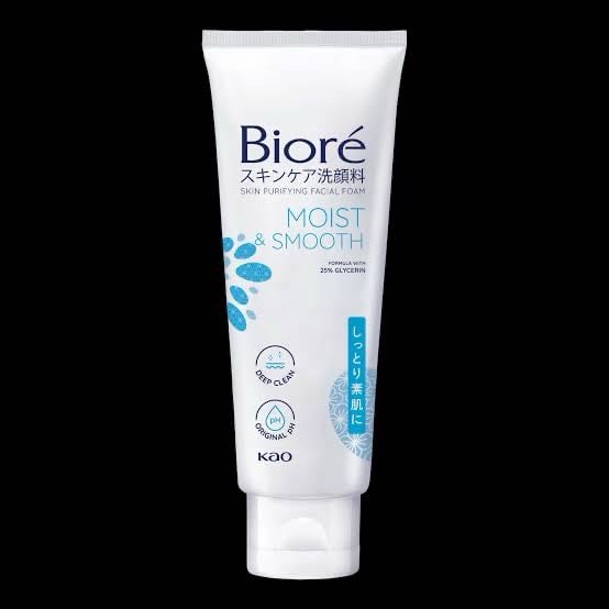 Srm biore dưỡng ẩm t/100g xanh dương