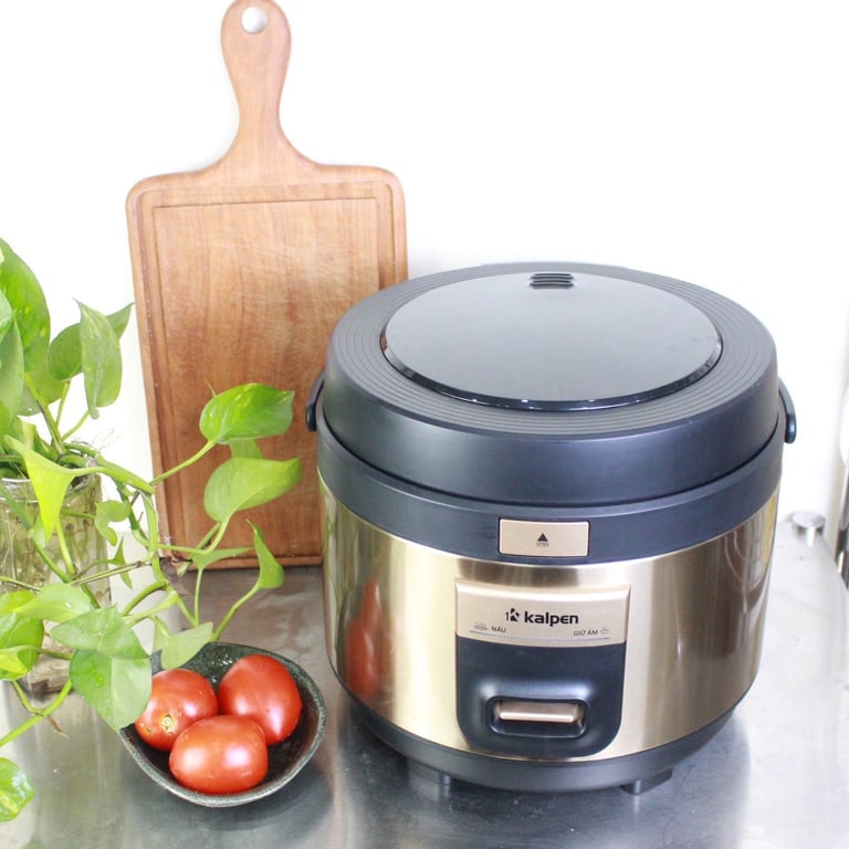 NỒI CƠM ĐIỆN CAO CẤP Ủ ẤM 3D KALPEN R5 DUNG TÍCH 1,8L