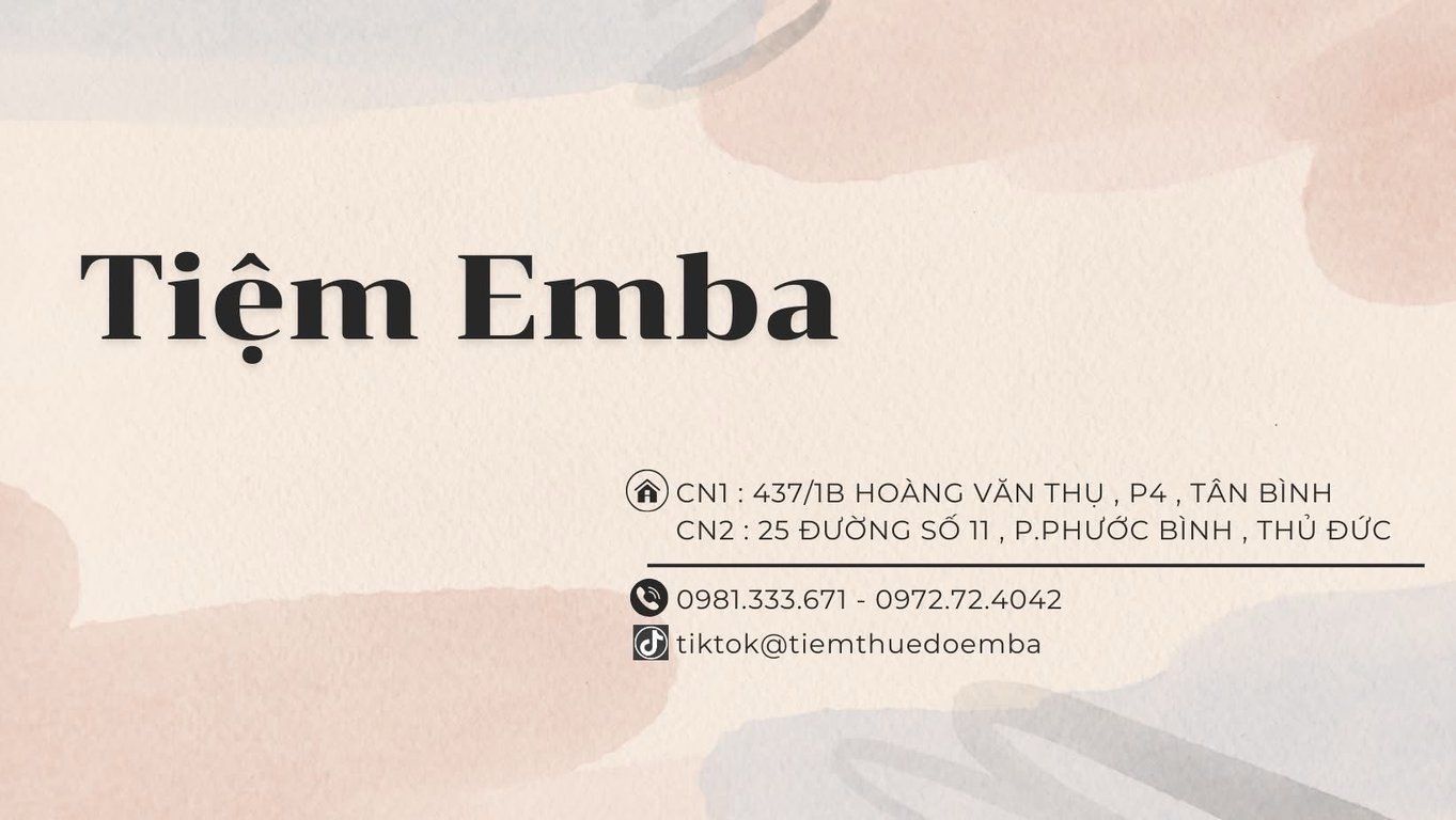 Tiệm Thuê Đồ Emba 