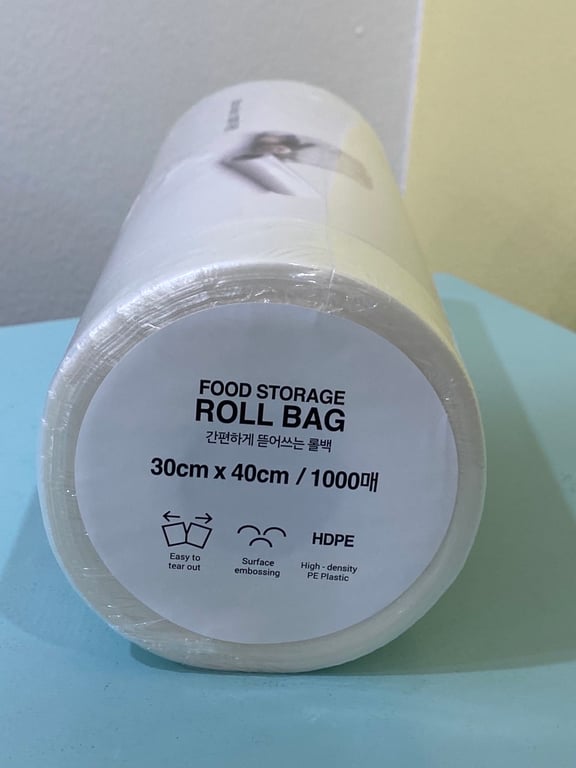 Set 1000 Túi Nylon Cuộn Đựng Thực Phẩm Lock&Lock LWP802, 30 x 40 cm