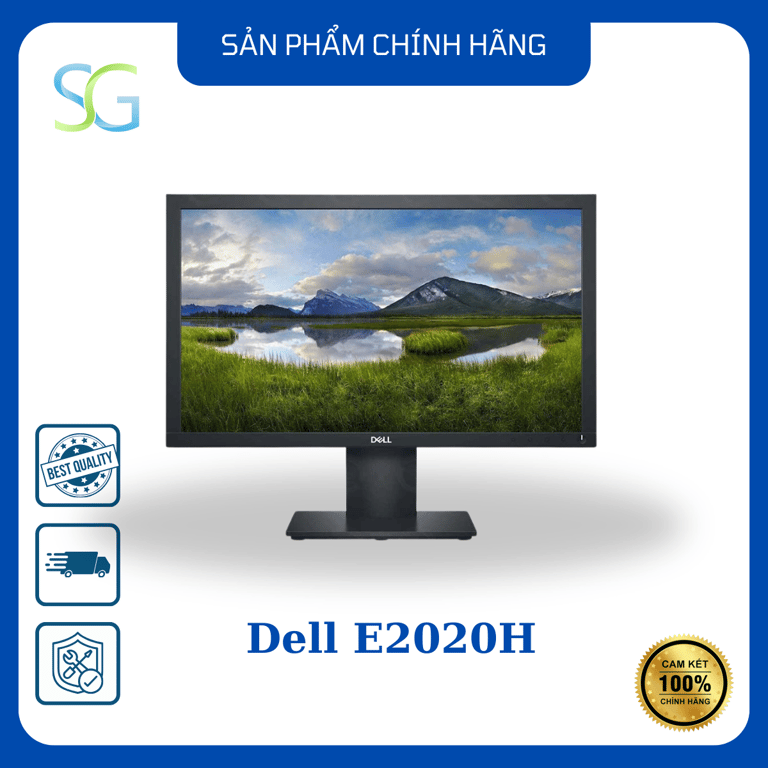 Màn Hình Dell E2020H (19.5 inch/HD/TN/60Hz) - Hàng Chính Hãng