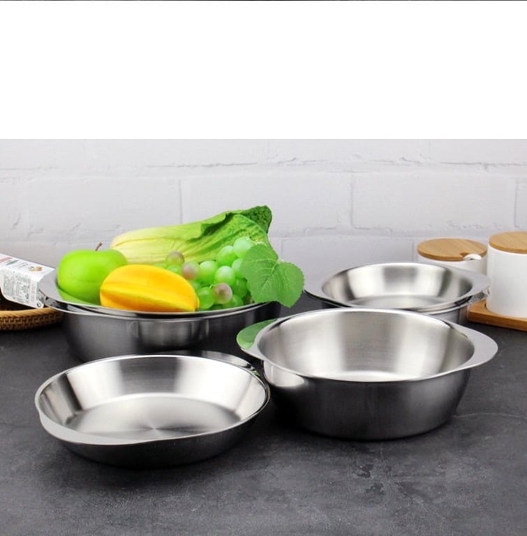 Nồi đáy từ thành thấp kiêm tô trộn inox