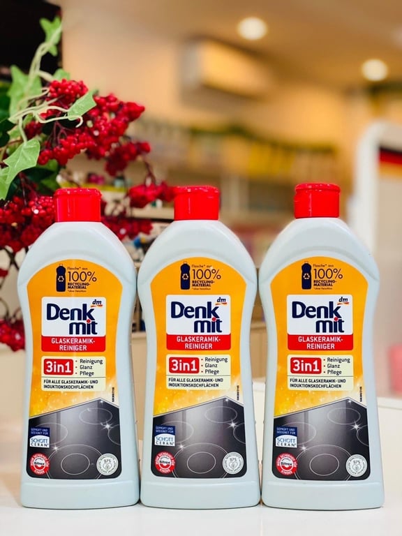 DUNG DỊCH TẨY RỬA BẾP TỪ DENKMIT 3IN1 – 🇧🇪🇧🇪HÀNG NỘI ĐỊA ĐỨC