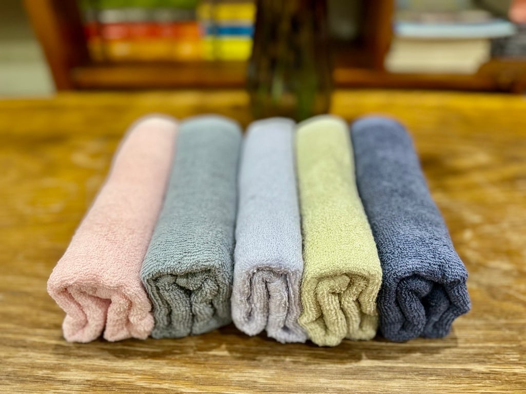 🔜 Combo set 5 khăn tắm gội xuất Hàn MC05