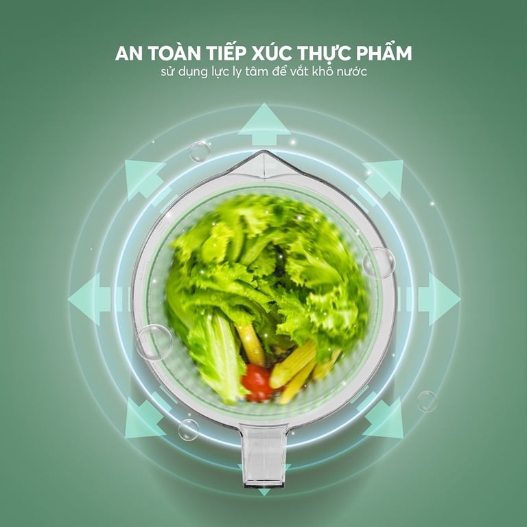 RỔ QUAY RAU ELMICH 5.7L