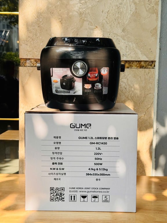 Nồi cơm tách đường thông minh GUME 1.2L GM-RC1430