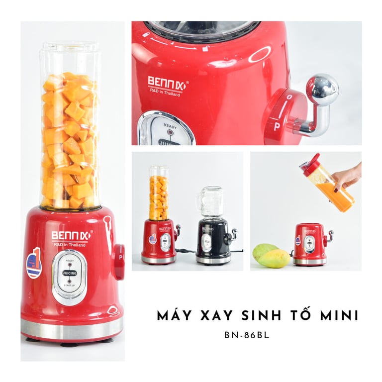 MÁY XAY SINH TỐ MINI BENNIX BN-86BL