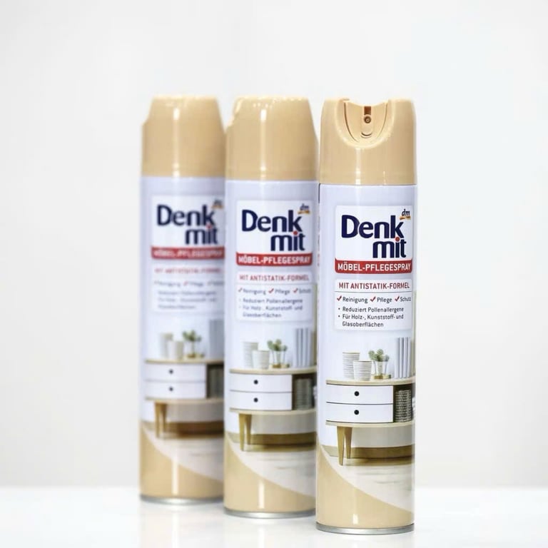 Xịt Vệ Sinh Nội Thất Gỗ Denkmit Đức 400ml ngăn nấm mốc mối mọt