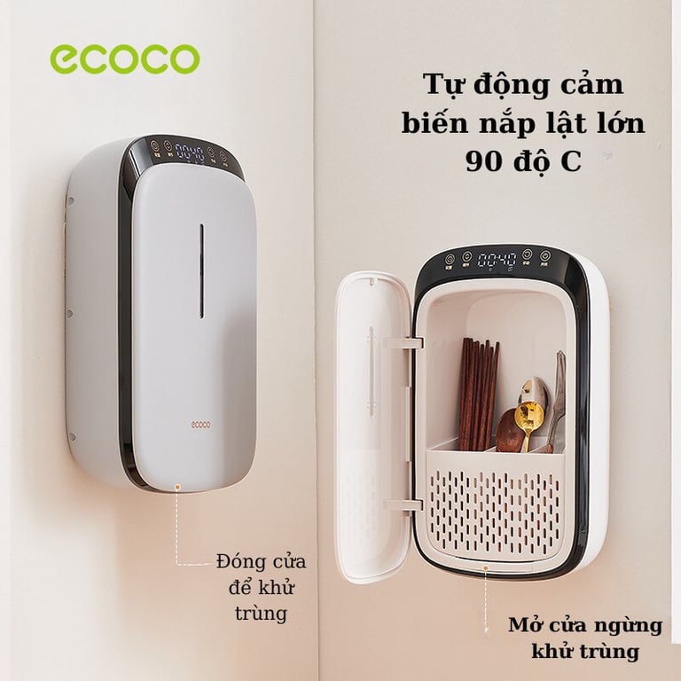 MÁY SẤY KHỬ KHUẨN TIỆT TRÙNG ĐŨA THÌA ECOCO E2237