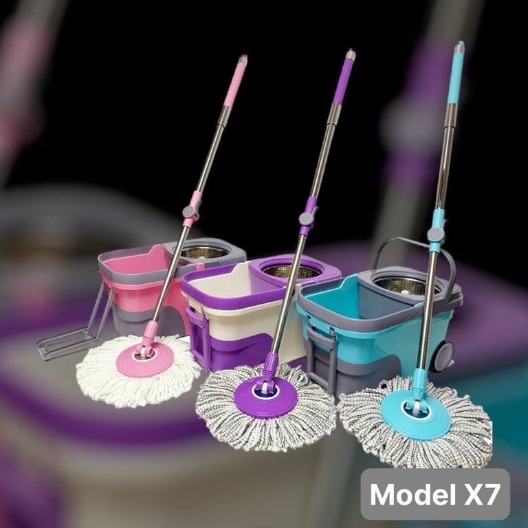 Bộ lau nhà 360 Spin mop model uX7  Thái Lan